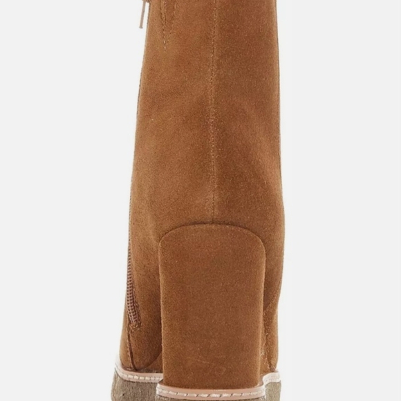 AQUA - Ankle Boots, Tan Suede by:  Aqua - AQ-Danna size 9.5 (New in box) - Picture 2 of 2